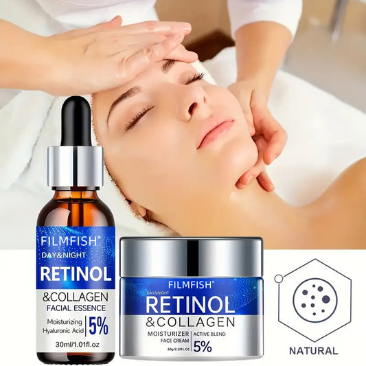 Retinol + Collagen Face Cream — Anti-Aging Skin Supplement